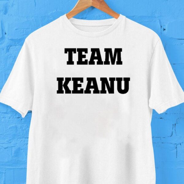 Jerry O’connell Wearing Team Keanu Shirt