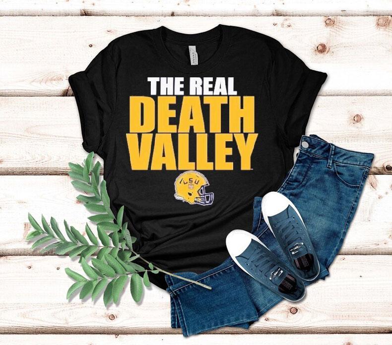 Lsu Tigers The Real Death Valley Helmet Shirt 4 Lsu Tigers The Real Death Valley Helme Tshirt