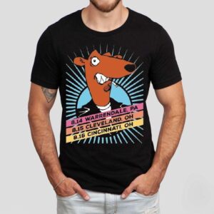 Screeching Weasel Pittsburgh Cleveland And Cincinnati 2025 Cigarettes Shirt