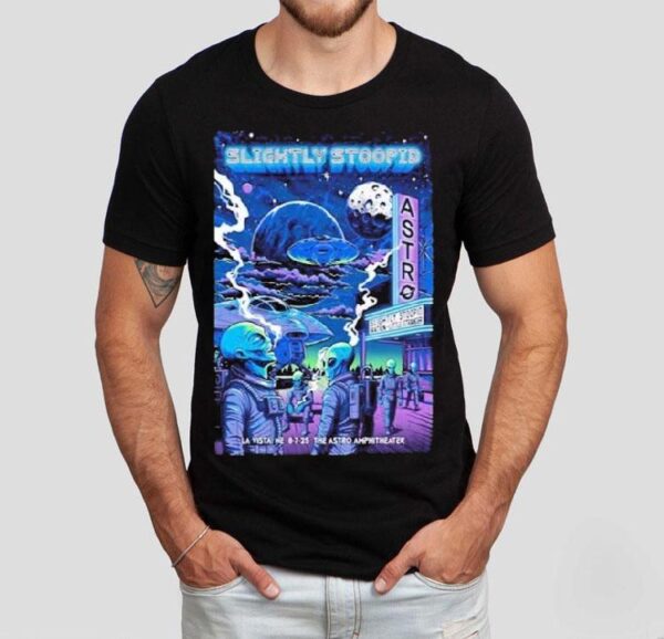Slightly Stoopid The Astro Amphitheater Tour 2025 La Vista Ne Shirt