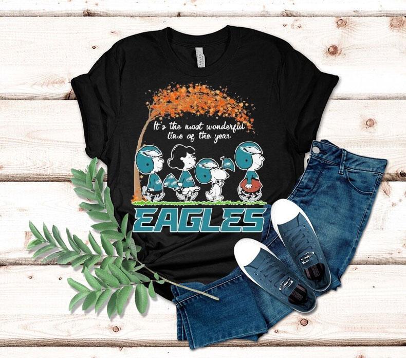Snoopy The Peanuts X Philadelphia Eagles Philly It's The Most Wonderful Time Of The Year Shirt 4 Snoopy The Peanuts X Philadelphia Eagles Philly It S The Most Wonderful Time Of The Year Tshirt