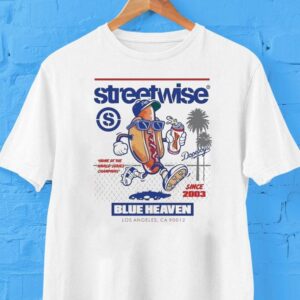 Streetwise Blue Heaven Dope Dogs Since 2003 Shirt