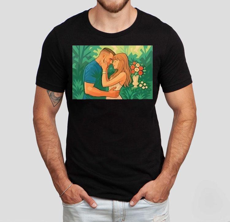 Swift Travis Kelce Engagement 2025 Shirt 4 Swift Travis Kelce Engagement Tshirt