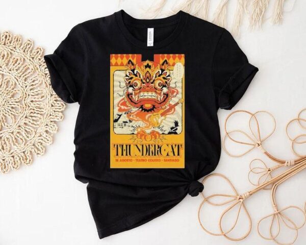 Thunder Cat Teatro Coliseo In Santiago Chile Aug 16 Shirt