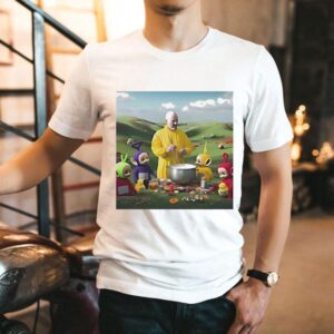 Walter White Breaking Bad Teletubbies Cartoon Shirt