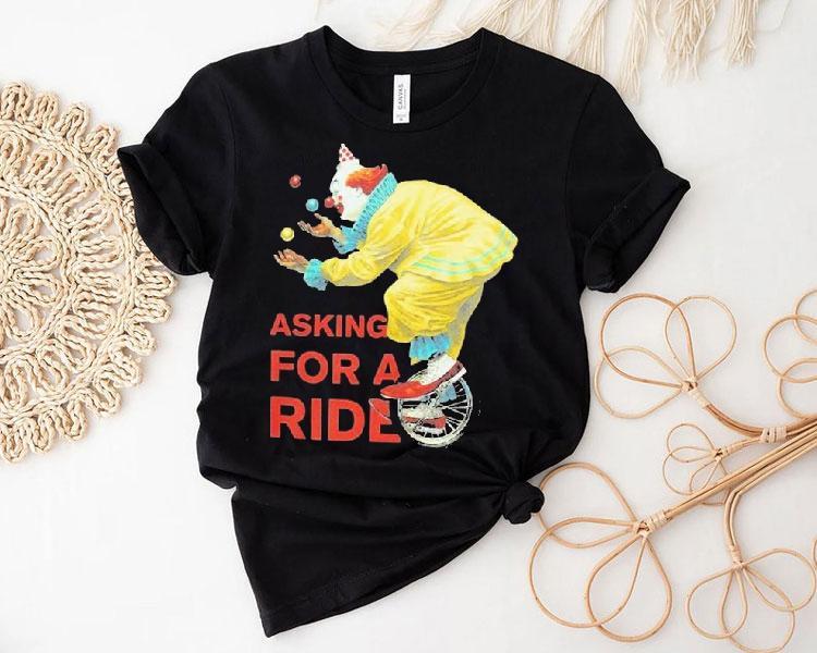 White Reaper Asking For A Ride Clown Shirt 4 White Reaper Asking For A Ride Clown Tshirt