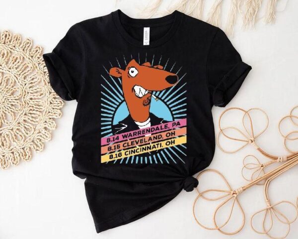 Screeching Weasel Pittsburgh Cleveland And Cincinnati 2025 Cigarettes Shirt