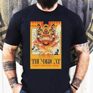 Thunder Cat Teatro Coliseo In Santiago Chile Aug 16 Shirt