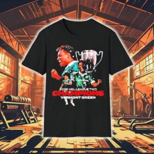 Vermont Green Fc Usl League Two Champions Trophy Tshirt