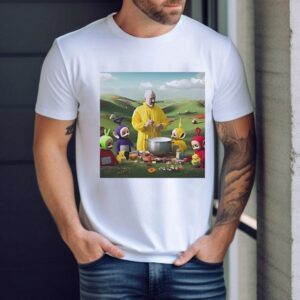 Walter White Breaking Bad Teletubbies Cartoon Shirt