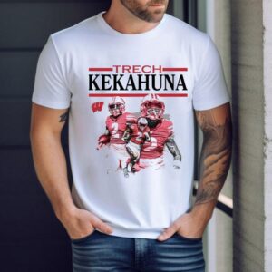 Wisconsin Ncaa Football Trech Kekahuna Shirt