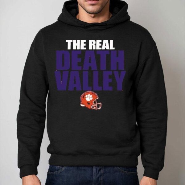 Clemson Tigers The Real Death Valley Helmet Shirt