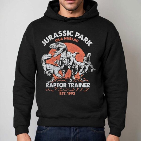 Jurassic Park Isla Nublar Raptor Trainer Est 1993 Vintage Shirt