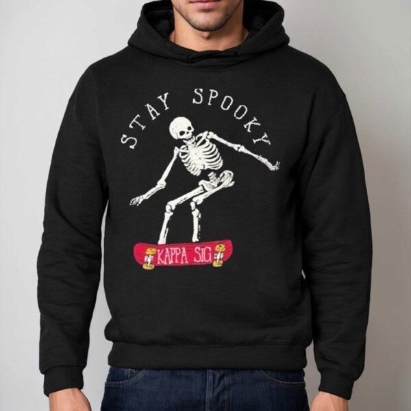 Kappa Sigma Stay Spooky Skeleton Skate Shirt