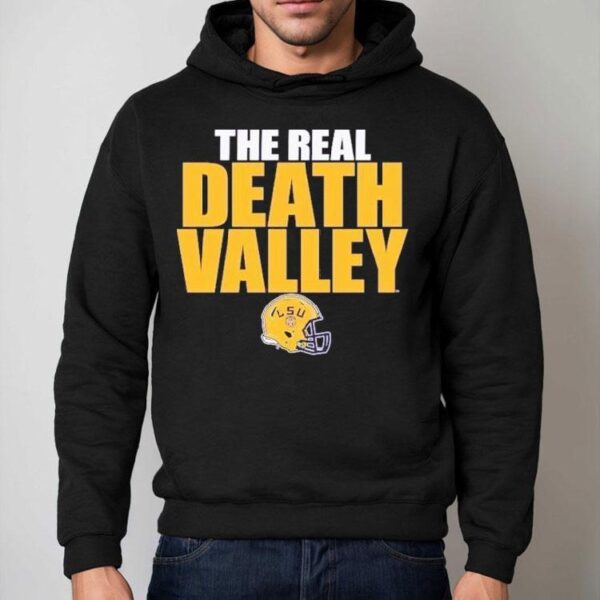 Lsu Tigers The Real Death Valley Helmet Shirt