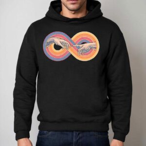Michelangelo S The Creation Of Adam Hoodie