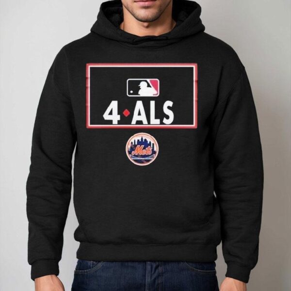 New York Mets Awareness 4 To Als Mlb Shirt