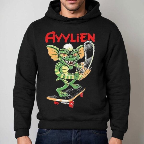 Rubberhose Skateboarding Gremlin Ayylien Shirt