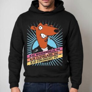 Screeching Weasel Pittsburgh Cleveland And Cincinnati Cigarettes Hoodie