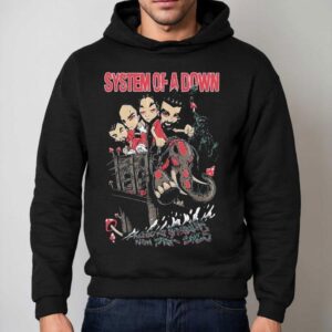 System Of A Down Metlife Stadium New York Tour Bridge Liberty Statue Hoodie