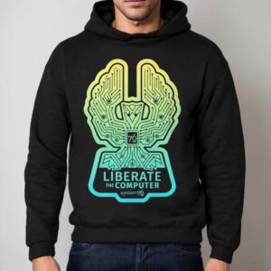 System Liberate The Computer Hoodie
