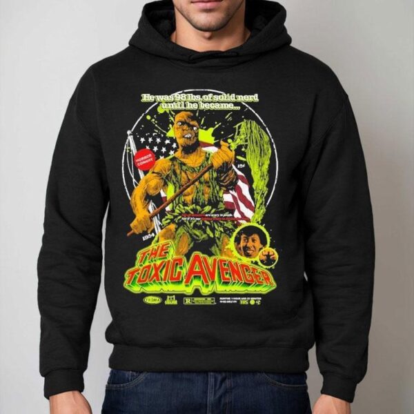 The Toxic Avenger Mop Boy He Was 98 Lbs Of Solid Nefd Until Because Shirt