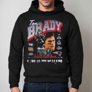 Tom Brady New England Patriots Unveil Statue X Super Bowl Champions Hoodie