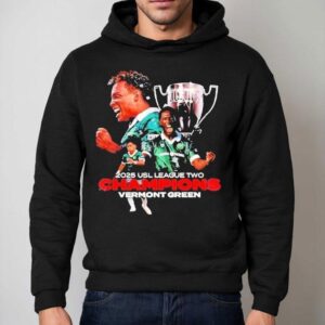 Vermont Green Fc Usl League Two Champions Trophy Hoodie