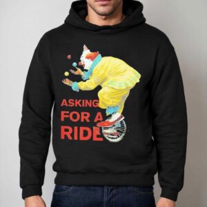 White Reaper Asking For A Ride Clown Hoodie