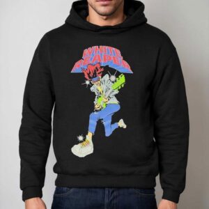 White Reaper Shred Guitar Hoodie