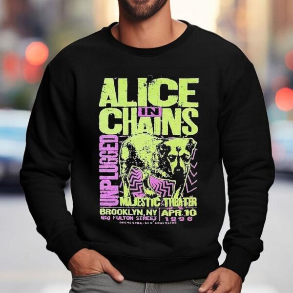 Alice In Chains Unplugged Majestic Brooklyn Ny Dog Shirt