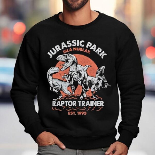 Jurassic Park Isla Nublar Raptor Trainer Est 1993 Vintage Shirt