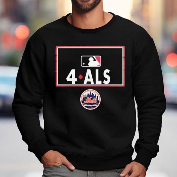 New York Mets Awareness 4 To Als Mlb Shirt