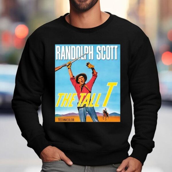Randolph Scott The Tall T Technicolor Shirt