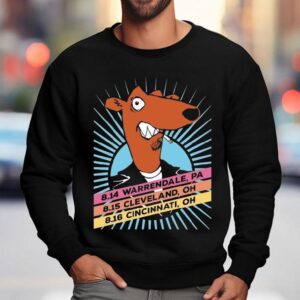 Screeching Weasel Pittsburgh Cleveland And Cincinnati Cigarettes Sweatshirt