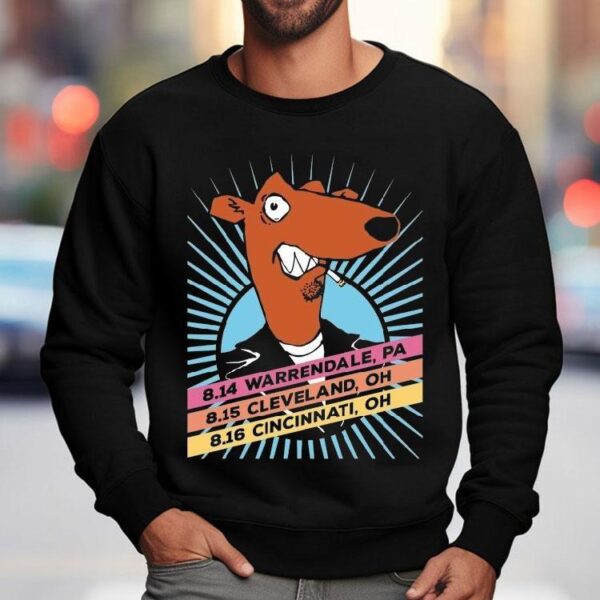 Screeching Weasel Pittsburgh Cleveland And Cincinnati 2025 Cigarettes Shirt