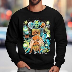 Shamrock Trio Turn It Off Season Of The Witch The Clock Is Ticking Turn It Off Sweatshirt