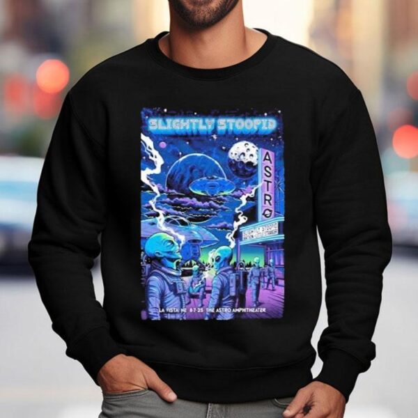 Slightly Stoopid The Astro Amphitheater Tour 2025 La Vista Ne Shirt