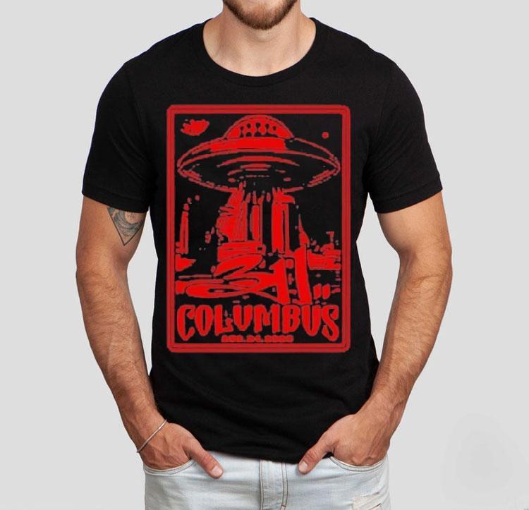   Columbus Oh Aug   Ufo Tshirt