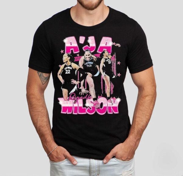 A’ja Riyadh Wilson Las Vegas Aces Basketball Shirt