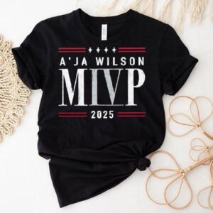 A’ja Wilson Iv Mvp Las Vegas Aces 2025 Shirt