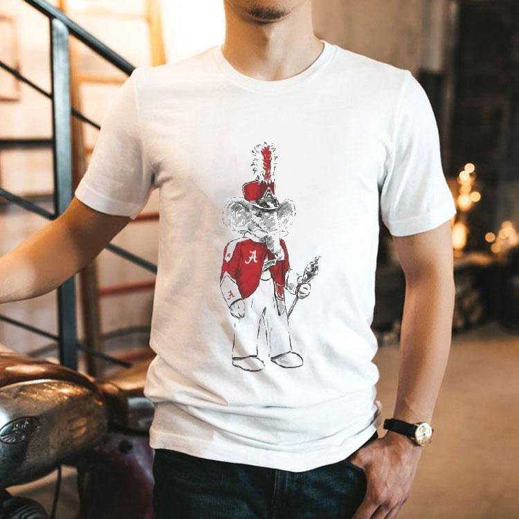  Alabama Crimson Tide Big Al Drum Major Masco Tshirt