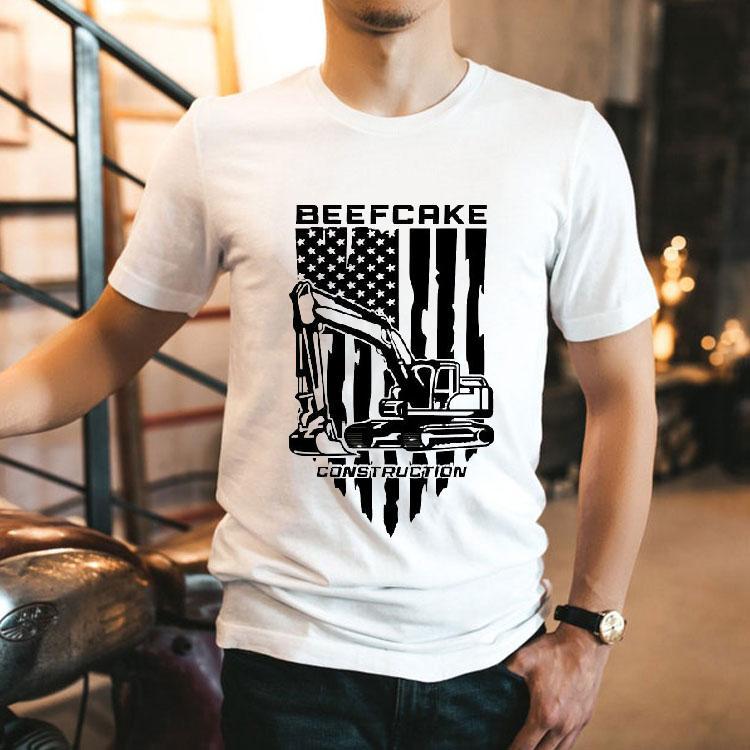  Andrew Flair Beefcake Construction Excavator Left Ches Tshirt