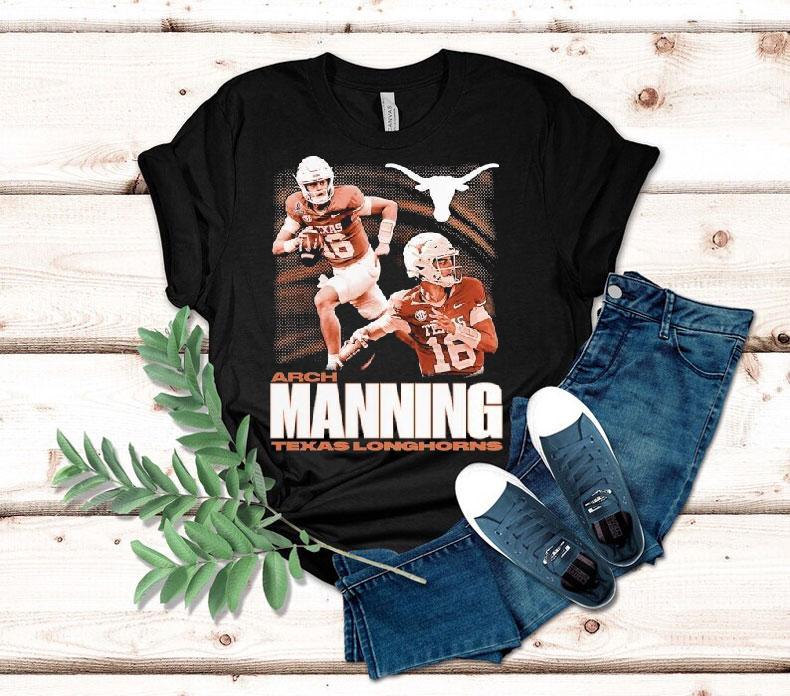  Arch Manning Texas Longhorns Players Tshirt