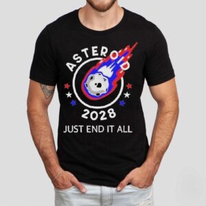 Asteroid Just End It All Tshirt