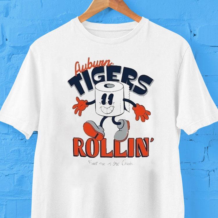  Auburn Tigers Image One Rollin Meet Me In The Oaks Tshirt