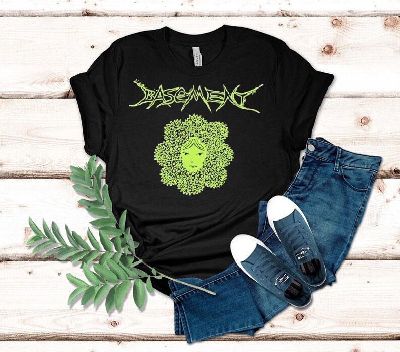  Basement Flower Face Tshirt