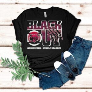 Blackout Washington Grizzly Stadium Shirt