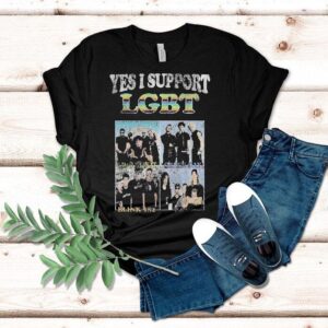 Blink Yes I Support Lgb Tshirt