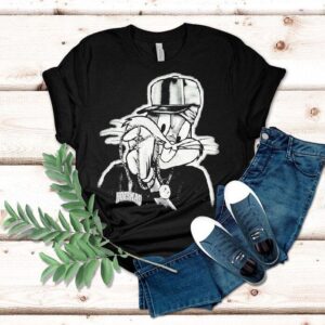 Bugs Bunny Hoesmad Rhinestone Looney Tunes Tshirt